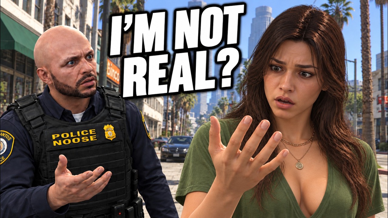 🔴GTA but ALL NPCs CAN TALK🔴