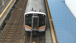 JR東日本 E129系 A13編成 下り トップビュー 信越本線 屋根上資料