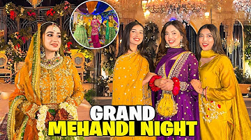 Meri Dost Ki Mehndi Night🥰♥️|Sabki Dance Performances💃🕺|Zainab Ko Surprise Diya😅🤩|Sistrology 
