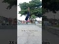 PEGA MAIS QUE TREINO DE ACADEMIA!#parkour #treino #shorts