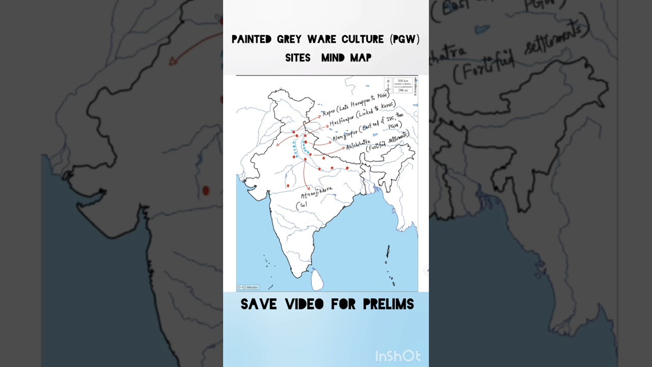 ALL IN ONE🛑FRAME_Painted Grey Ware Culture ( Post Harappan)