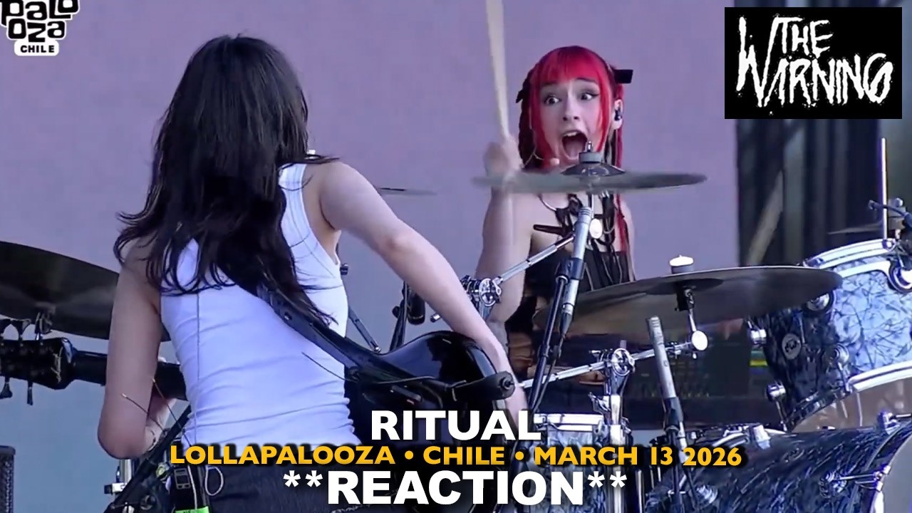 Musicians REACT to The Warning RITUAL (New song!) (March 13