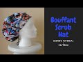 Bouffant Scrub Cap For Nurses Sewing Tutorial