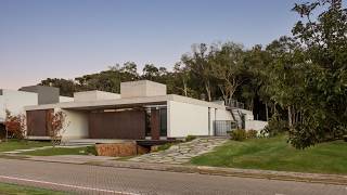 INSIDE: This Ultra-Modern Brazilian Courtyard Mansion Hidden in a Native Forest! (Casa Sassi Tour)