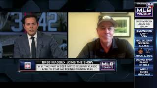 Greg Maddux Joins MLB Tonight
