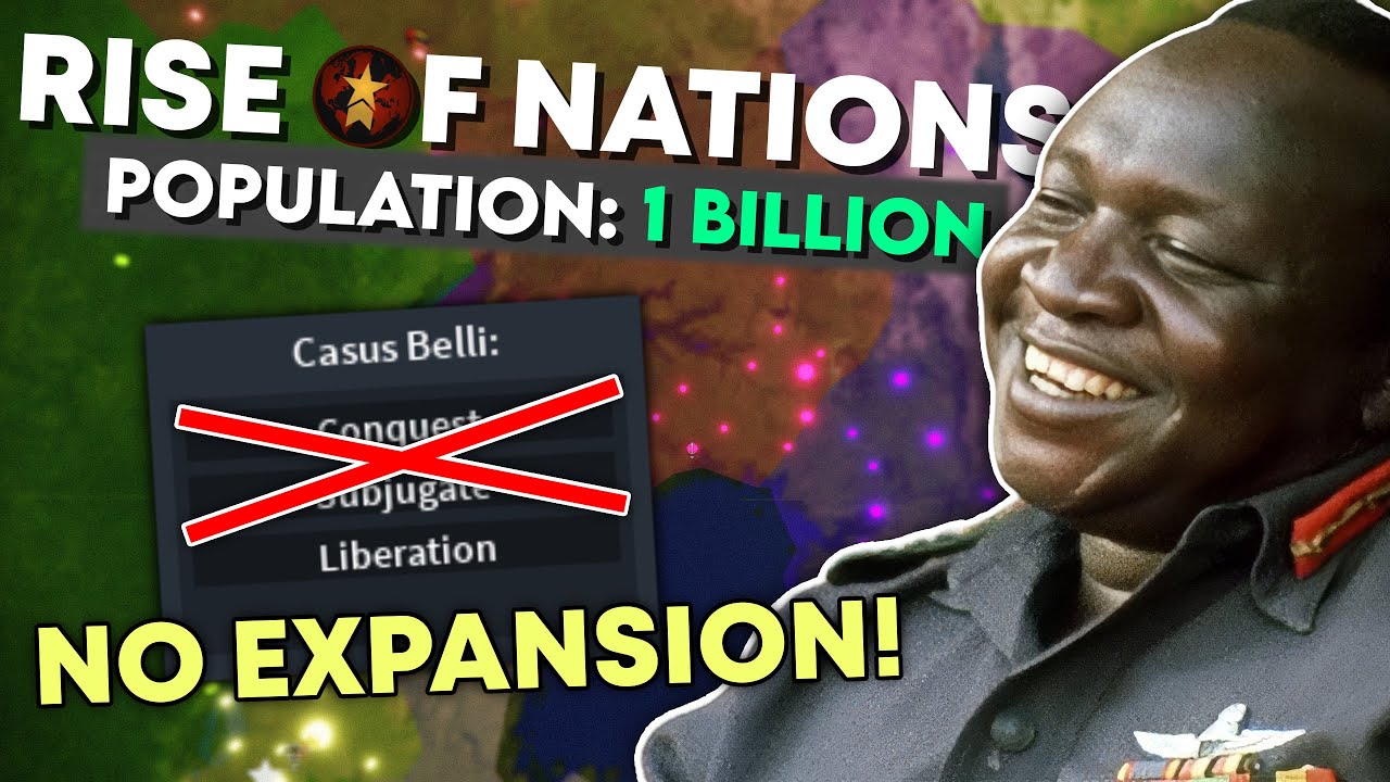 How Long Does It Take to Reach a Billion Population Without Expanding in Rise of Nations?
