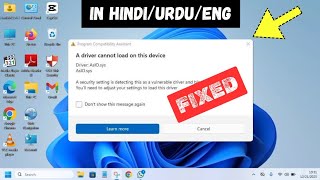 Famous Fix AsIO.sys a Driver Cannot load on this device error in Windows 11/110 Wealth