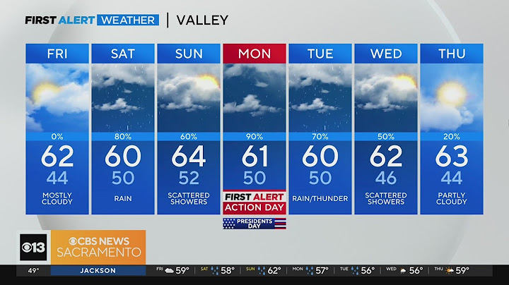 Friday morning weather forecast - Feb. 16, 2024
