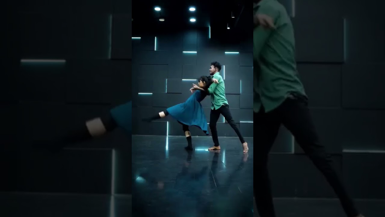 sab teraaaaa 🥀..💙 beautiful contemporary dance by bibhuti and Aditi