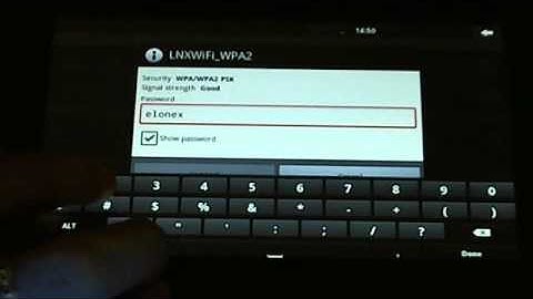 Elonex Support - eTouch 765et - Connecting to WIFI