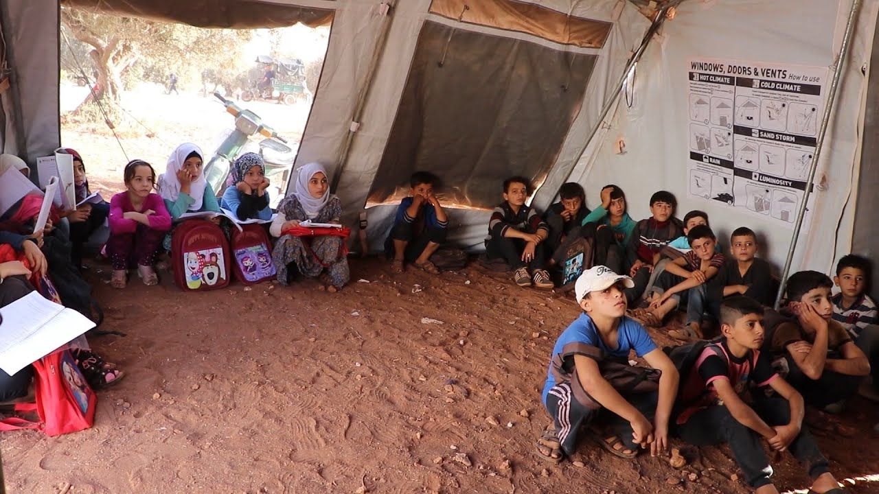 مخيمات شمال غربي سوريا بلا مدراس