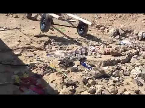 انباشت زباله در ساحل جزیره لاوان