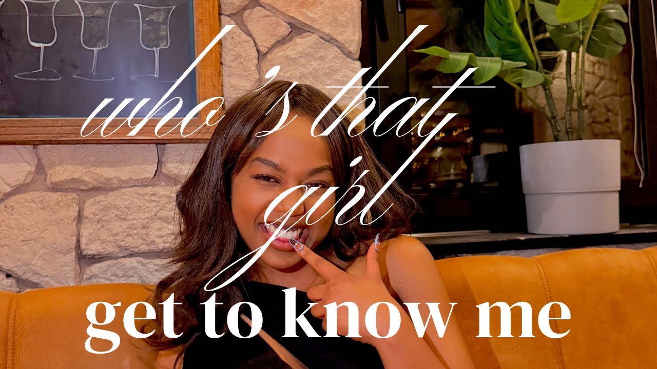 GET TO KNOW ME | First YouTube video ever🥳