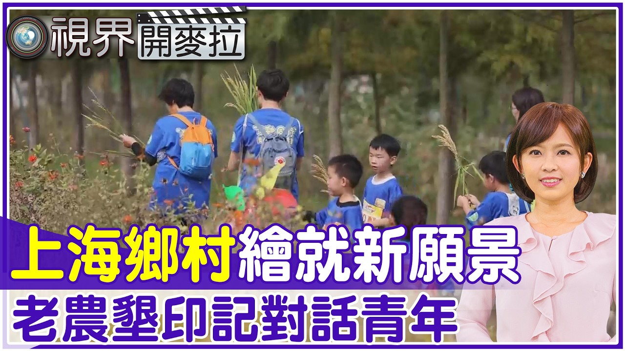 【#視界開麥拉】EP 38 上海鄉村繪就新願景 老農墾印記對話青年 @中天亞洲台CtiAsia​