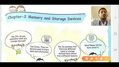 Class 5 Computer Chapter 2 Memory and Storage Devices