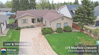 House for sale at 179 Mayfield Crescent in Charleswood Winnipeg