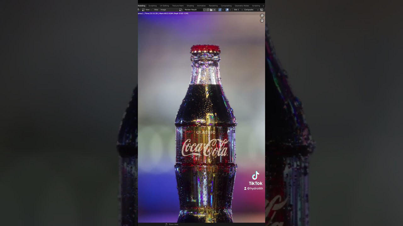 Playing with Blender Octane Edition. 