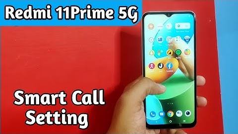 Call Setting In Redmi 11 Prime 5G, How To Call Setting In Redmi 11 Prime 5G,