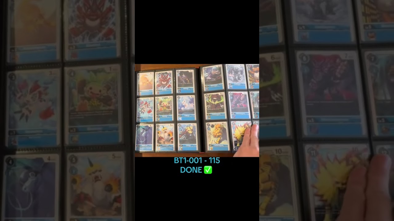Digimon complete main set BT1 (no alts)