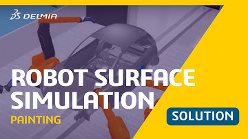 Automotive Painting Robot Simulation | DELMIA