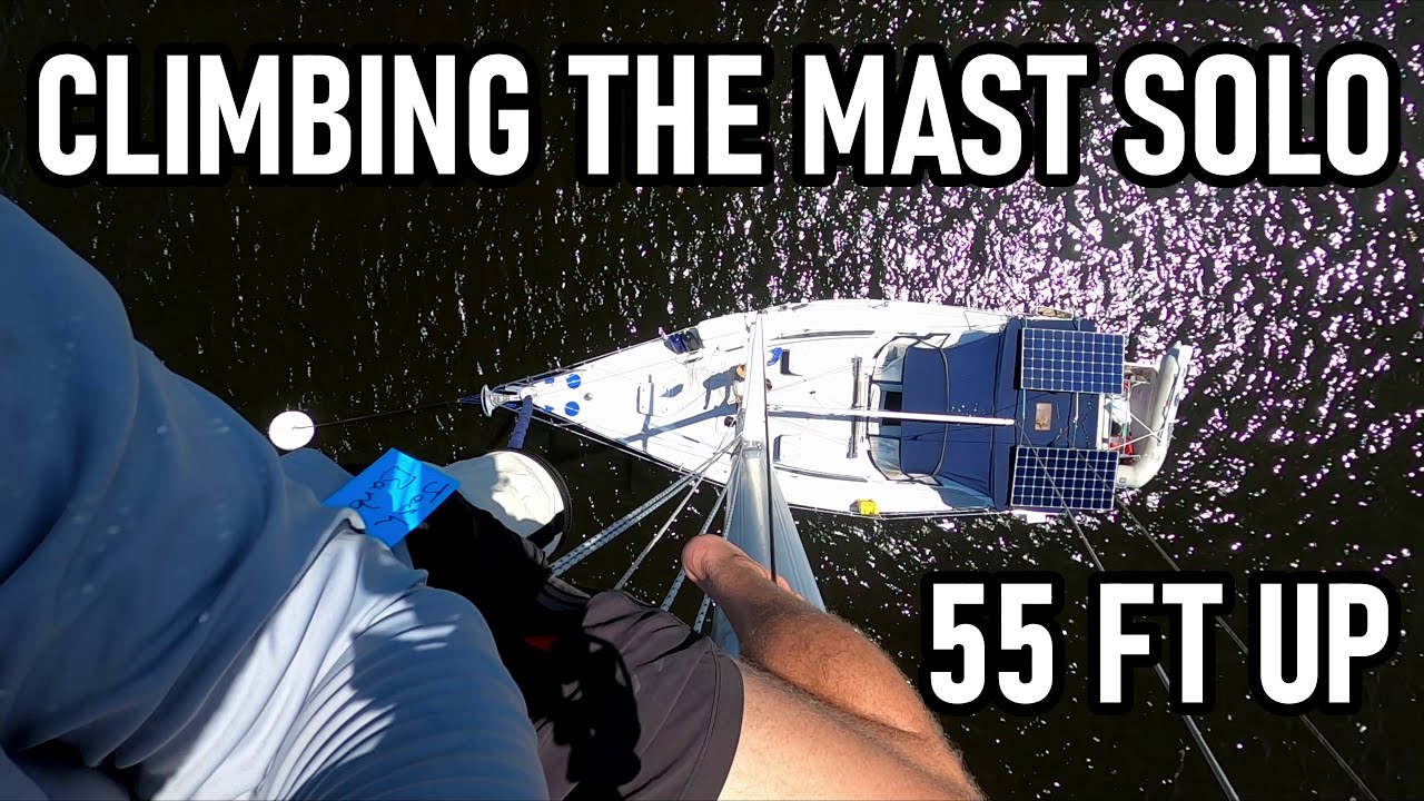 Replacing Anchor Light After Overnight Passage - Explore With Perseverance (Episode 9)