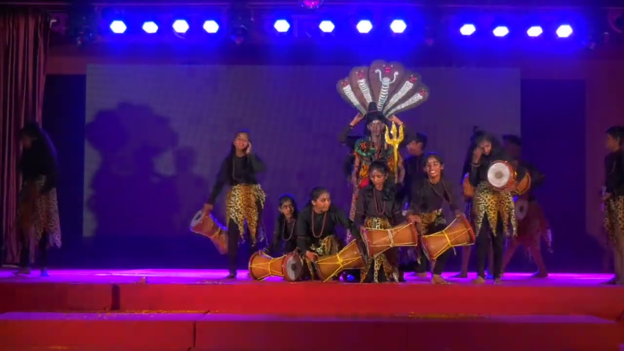 SHIV TANDAV | 7th  CLASS STUDENTS PERFORMANCE | SCHOOL GATHERING | GANDHI CITY PUBLIC SCHOOL WING-A