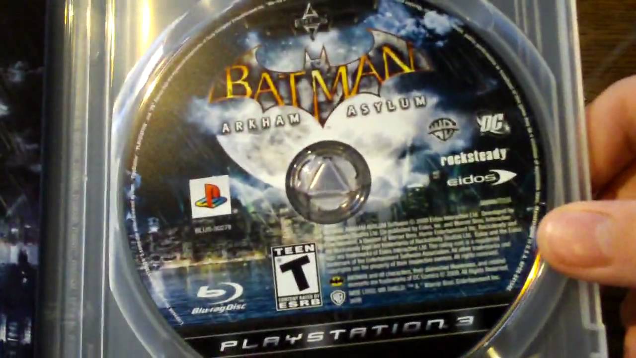Unboxing: Batman Arkham Asylum