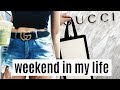 taking “treat yo self” a little too far…. | weekend in my life