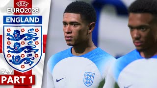 Taking on international football! | FC 24 England EURO 2028 | Part 1