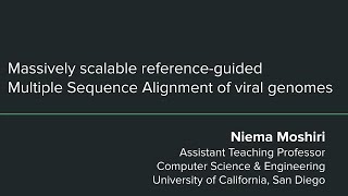 Covid Research Lightning Talk Niema Moshiri, University Of California, San Diego
