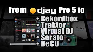 Conversion from djay Pro 5 to Rekordbox, Serato, Traktor, VDJ [macOS only]
