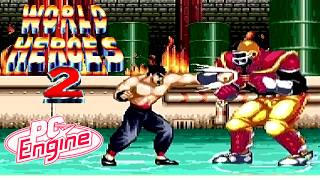 World Heroes 2 playthrough (PC Engine, 1CC)