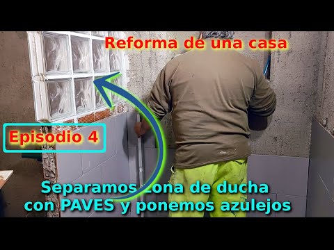 Reforma de una casa Episodio 4, preparamos zona de ducha