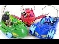 PJ Masks New Deluxe vehicles appear!! Villains! Come on!! - DuDuPopTOY