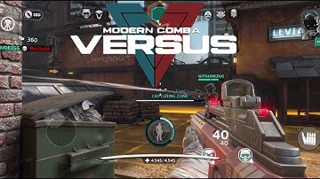 Modern Combat Versus FPS:  Mobile Game Multiplayer Highlight Gameplay (Android/ iOS)