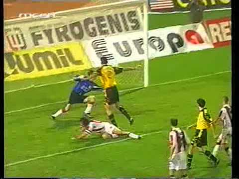 AEK-ΟΛΥΜΠΙΑΚΟΣ 3-0 Κυπελλο Ελλαδος 1999-00 part 1