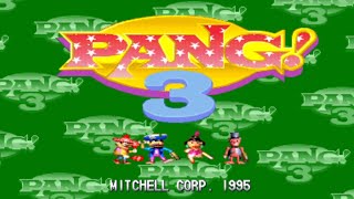 Pang 3 (1995) Mame Arcade Adventure – Classic Bubble-Popping Fun! #Pang3 #mame screenshot 1