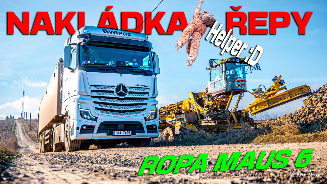 Nakládka Ropa Maus 6 Cukrovar Litovel Prosinec | Vapas 