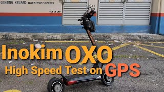 Inokim OXO 2020 Acceleration Power And high Speed Test On Gps Speedometar/4K Video By Galaxy Note10+