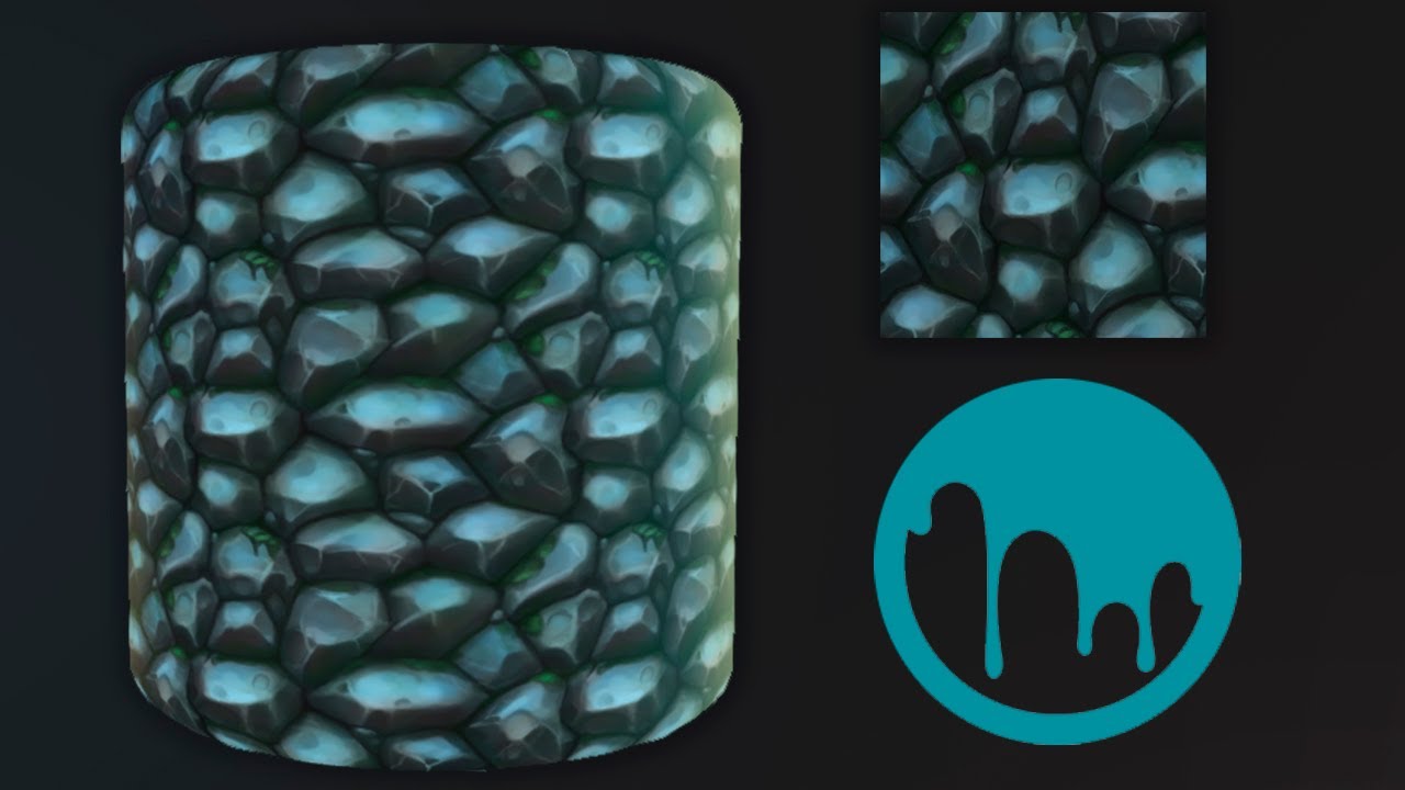 Texture Hand painted in 3dCoat - YouTube