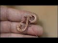 Handmade wire jewelry. Как сделать шарик на проволоке