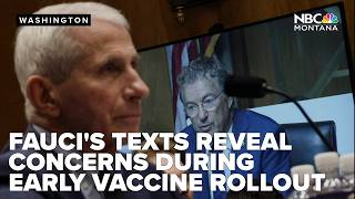 Newly released Fauci texts reveal private concerns during early COVID vaccine rollout
