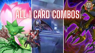 Yugioh Yubel Fiendsmith all 1 Card Combos | Team Oni