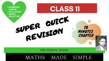 11/COMPLEX NUMBERS/Mathematics- NITIN GURU Maths Summary Class 11th CBSE REVISION
