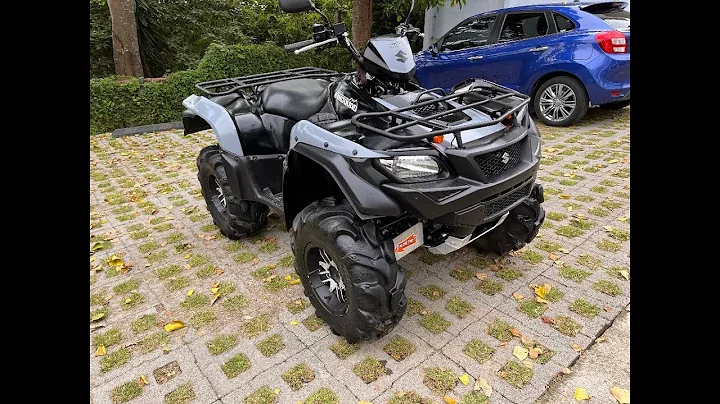 For Sale ATV Suzuki KING Quad 750 AXi 4x4 2017 Street Legal, UP to date! located SJ Costa Rica MAY22
