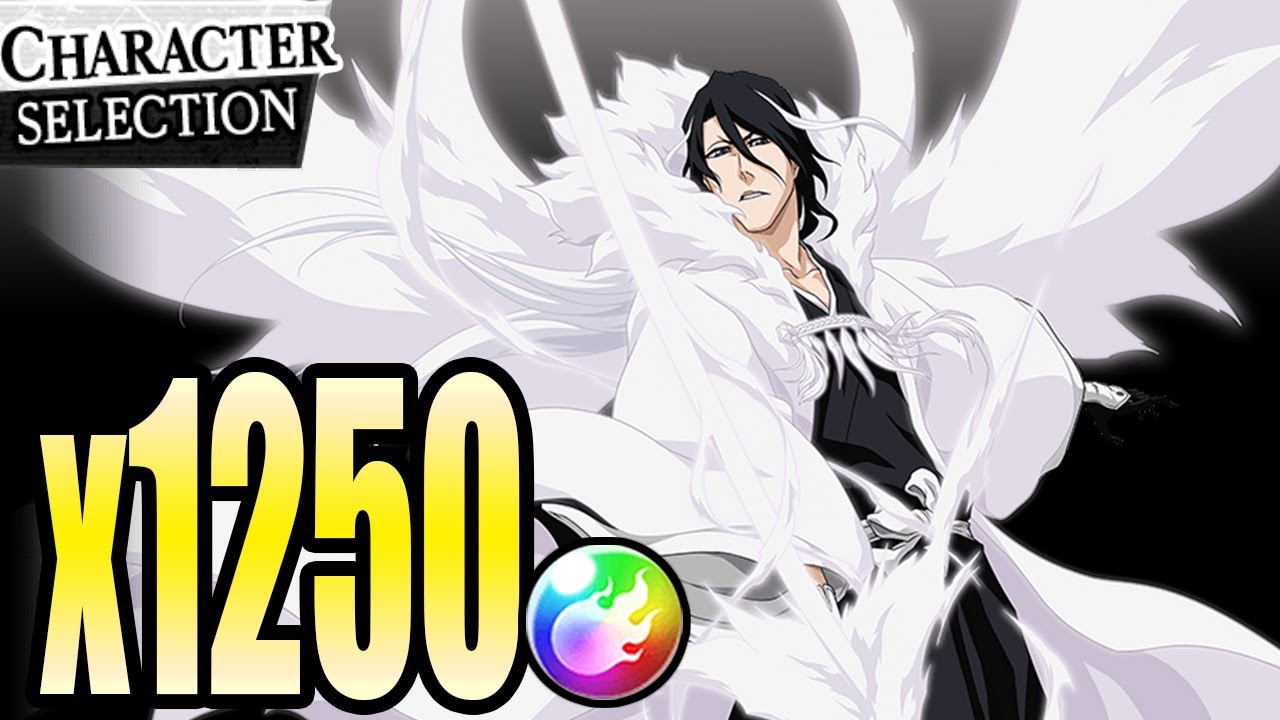 Bleach Brave Souls Character Selection Summons Byakuya 3 1250 Orbs