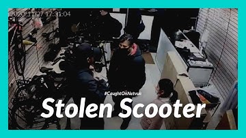 Stealing a Very Expensive Scooter