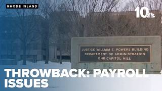 Throwback: Payroll problem with the state