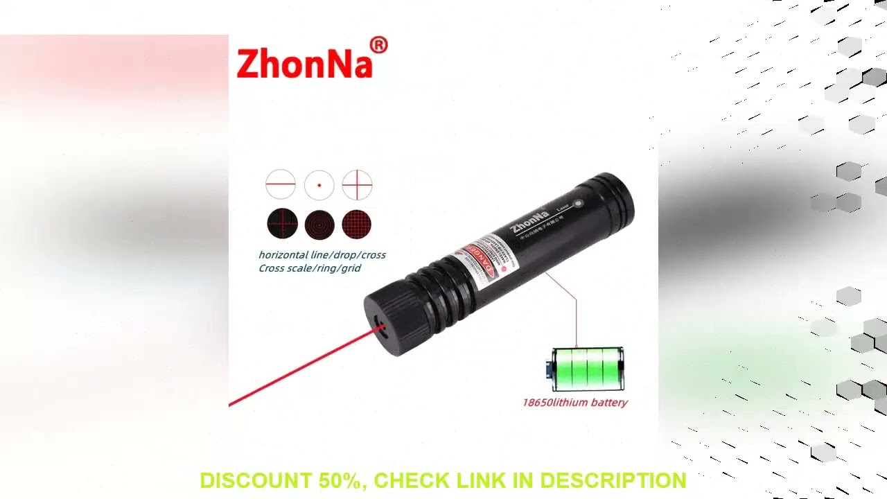 Red Line Laser Module for Stone and Wood Cutting Clothing Fabric Cutting 8-Hour Long Battery life Ca