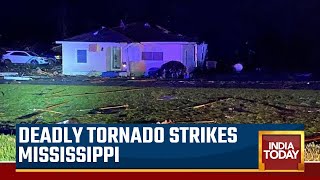 At Least 23 Killed, Several Injured As Powerful Tornado Strikes Mississippi